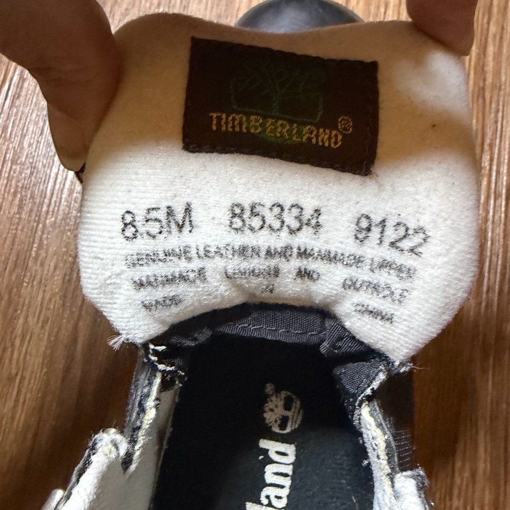 Women’s Timberland Black and White Athletic Shoes - Picture 5 of 5